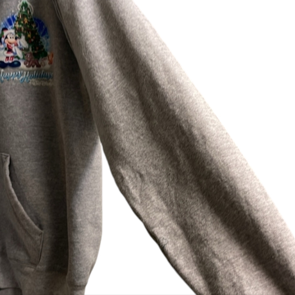 Disney World 2016‎ Holiday Gray Zip-up Hooded Jacket, Unisex Adult - Picture 12 of 14